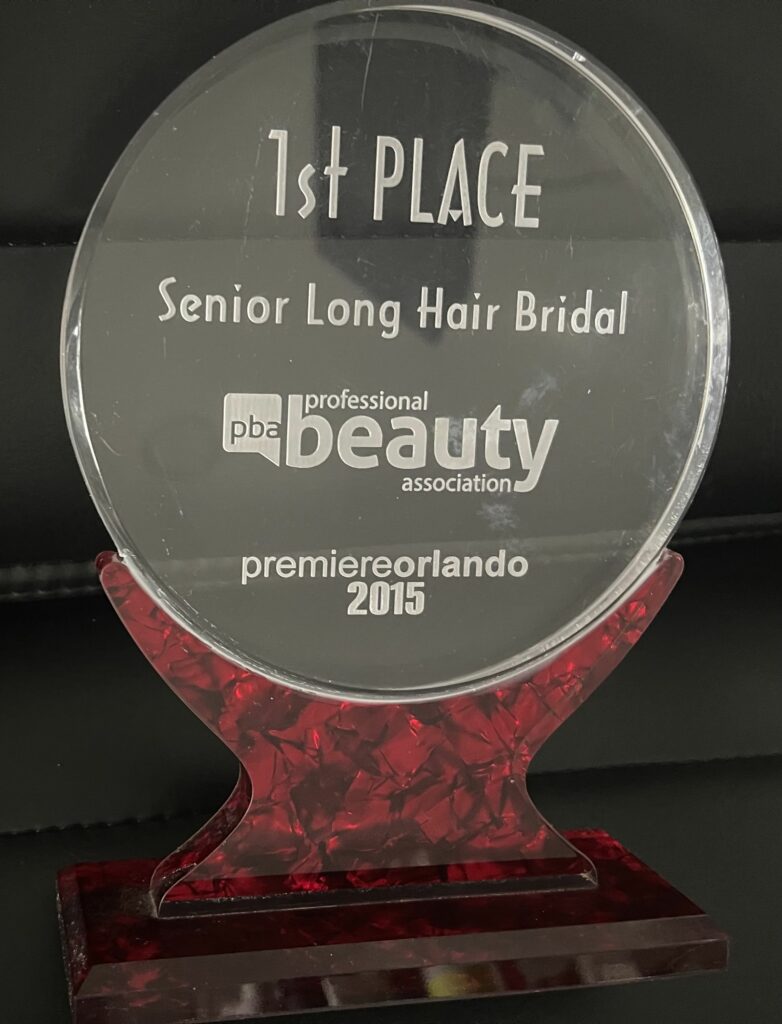 1stPlace2015_SeniorLongHairBridalTrophy